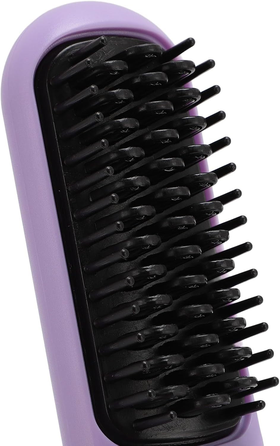 Get Your Hair Game On with the Portable Cordless Hair Straightener Brush - The Purple Magic Wand for Sleek Styles and Smooth Moves!