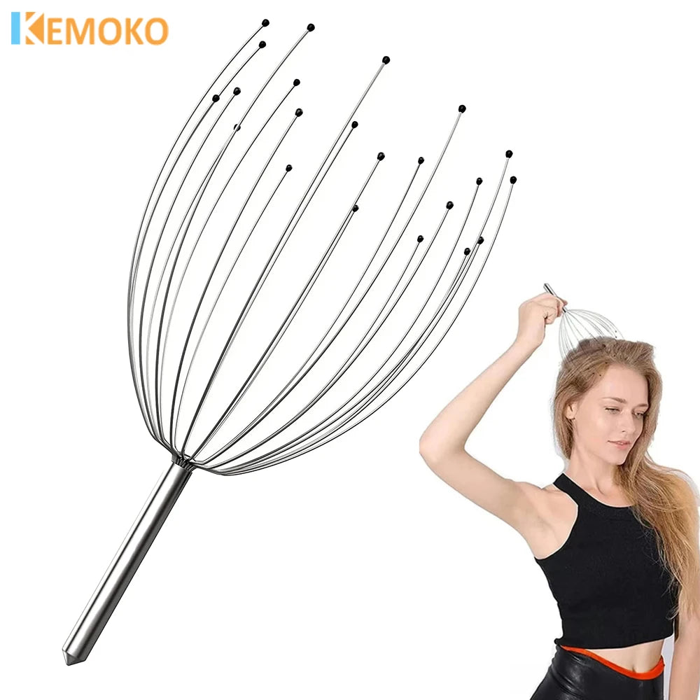 Get Your Head in the Game: The Octopus Head Massager for Ultimate Scalp Relaxation and Headache Relief!